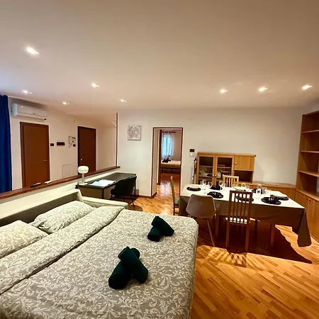 Attic Corti With Private Parking Trieste